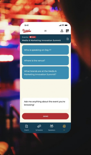 Brand Innovators | Enhanced Event Experiences, Driven by AI screenshot 1