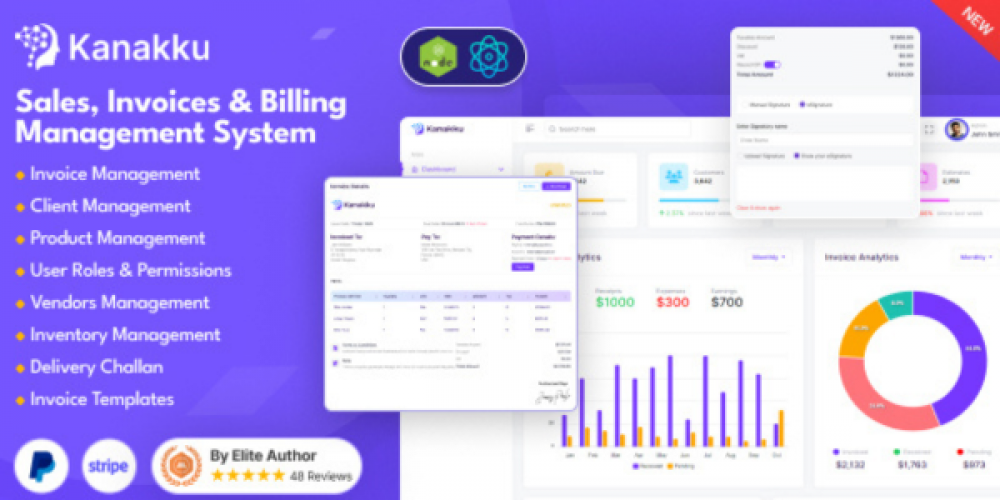 Kanakku – Smart & Efficient Accounting and Billing Software screenshot 1