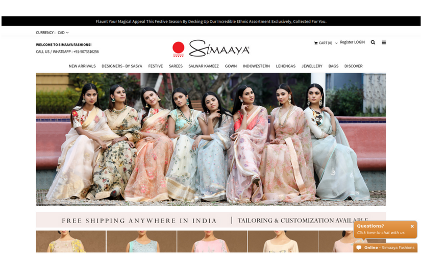 Simaaya Fashions screenshot 3