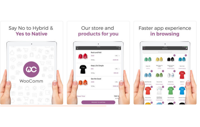 WooComm screenshot 1