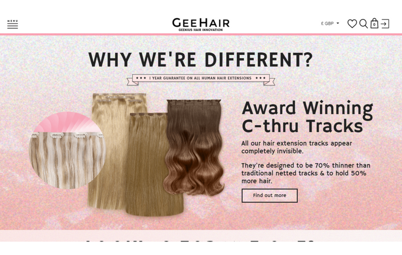 Geehair screenshot 1