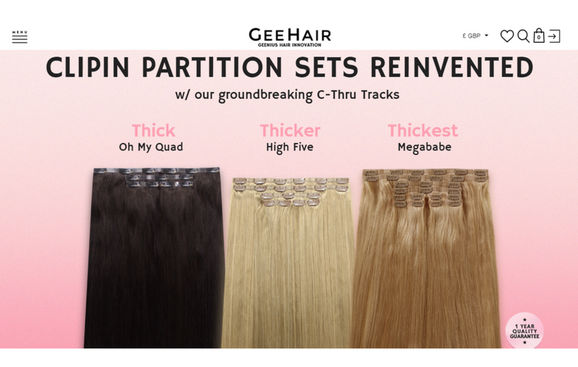 Geehair screenshot 2