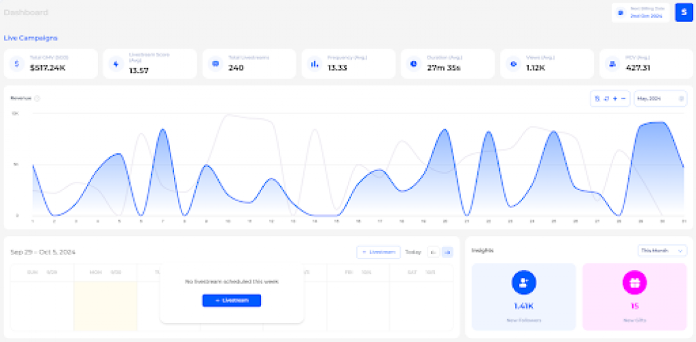 Stickler - Live Commerce with Advanced Livestream Analytics screenshot 3