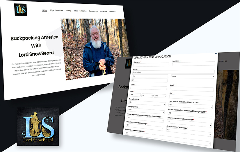 Custom E-Commerce Website Development - Website Maintenance - Custom Website Designing - Branding  |||  Lord Snow Beard - Backpacking America screenshot 1