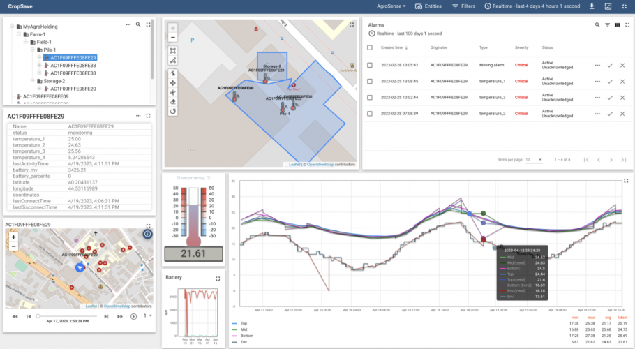 сropSave: Smart crop monitoring solution screenshot 1