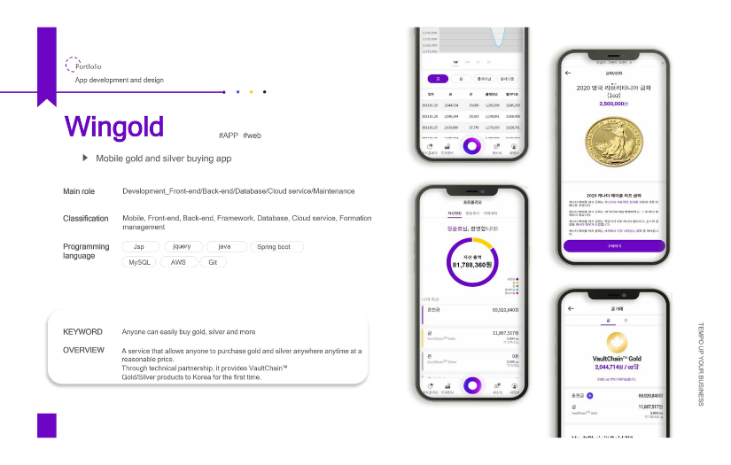 Wingold - Mobile Gold And Silver Buying App screenshot 1