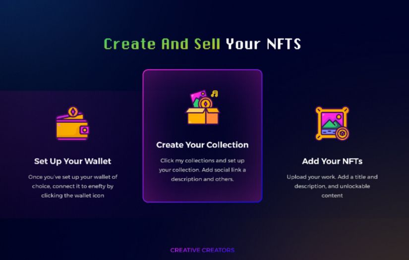 NFT Marketplace screenshot 1