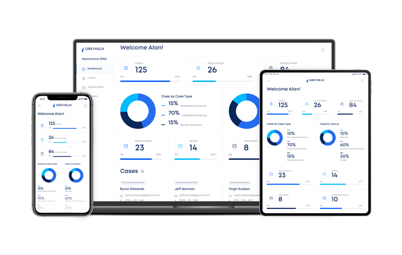 DNA SaaS Healthcare Platform screenshot 1