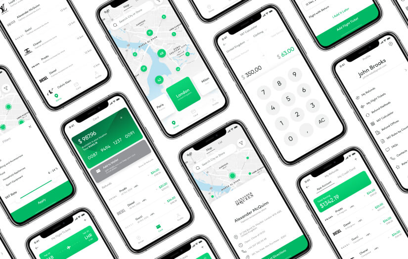 TaxFree Refund Calculator App screenshot 1