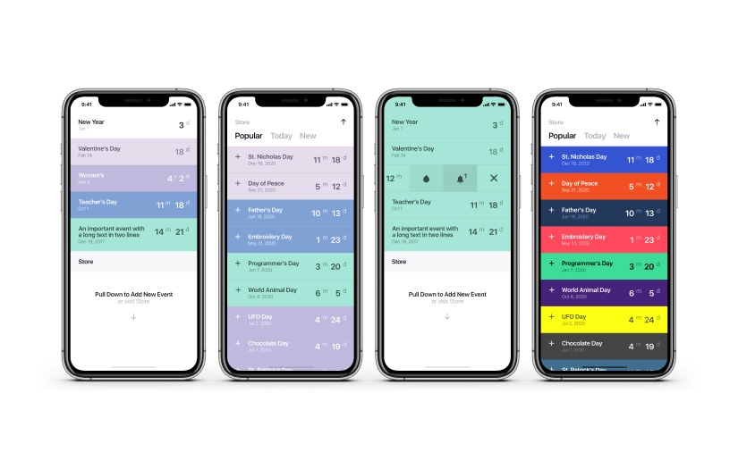 Track Events Mobile App screenshot 1