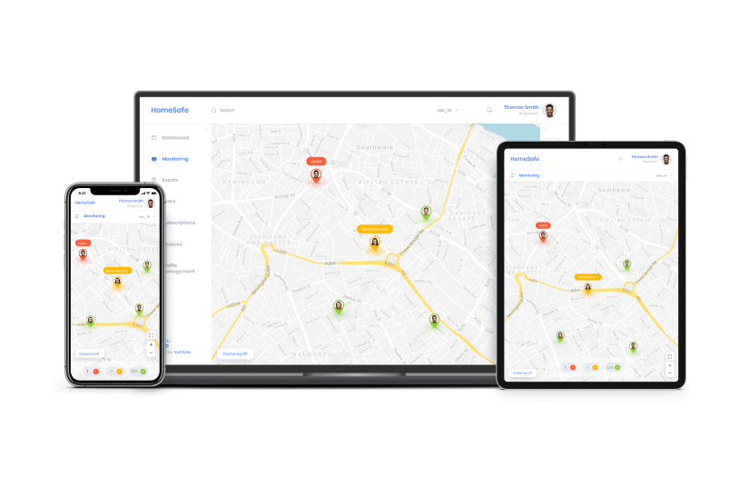 Workers Safety SaaS Platform screenshot 1