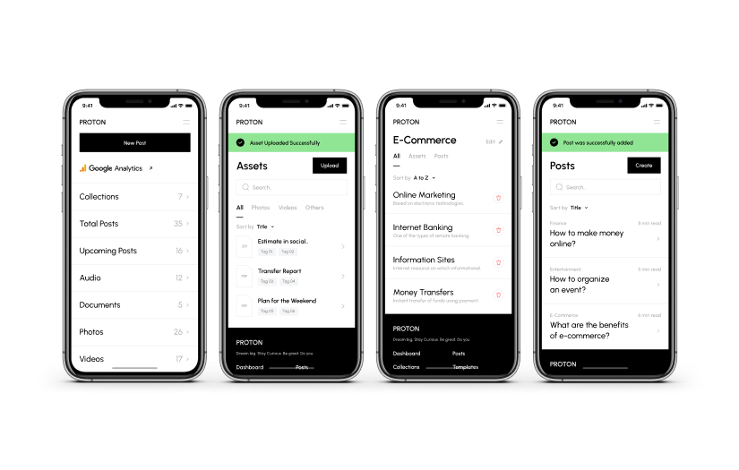 Content Management Platform screenshot 1