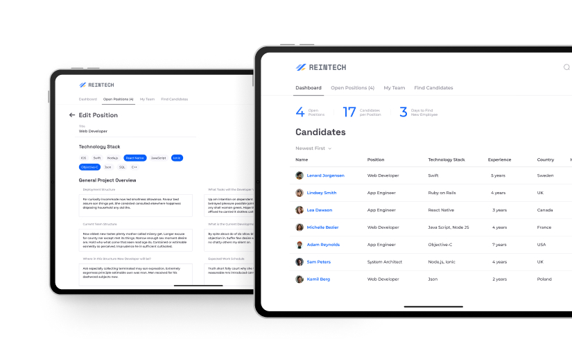 Recruiting & Retention Service for CTOs screenshot 1