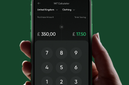 TaxFree Refund Calculator App