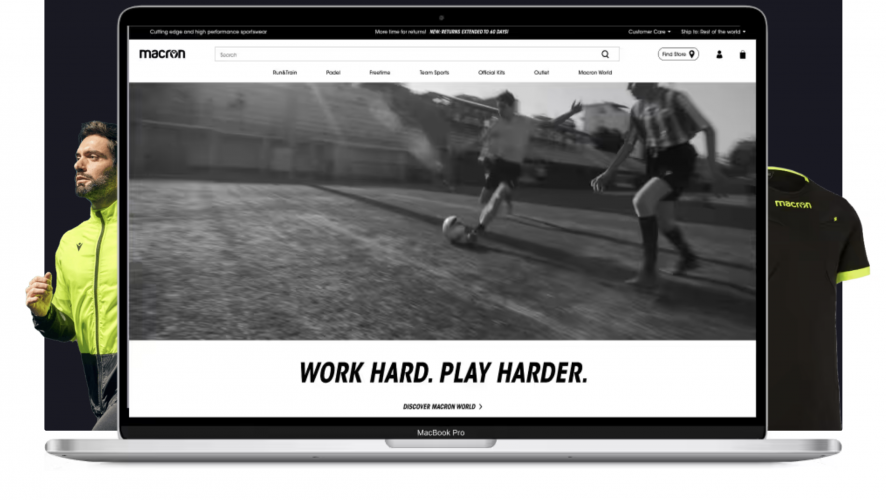 B2C and B2B store maintenance for a global sportswear brand screenshot 1