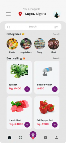 E-commerce website and application Development - Bhavika Mart screenshot 1