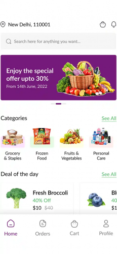 E-commerce website and application Development - Bhavika Mart screenshot 4