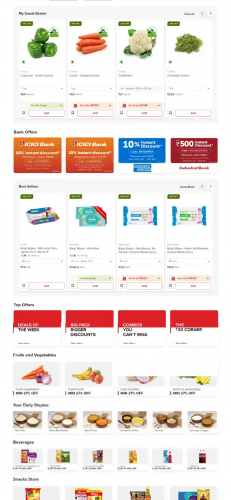 E-commerce website and application Development - Bhavika Mart screenshot 3