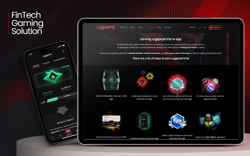 FinTech Gaming Solution screenshot 1