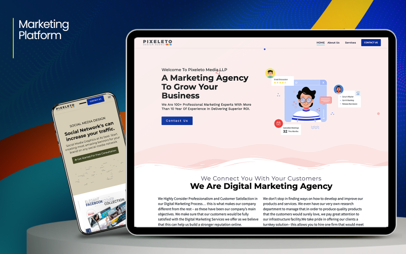 Marketing Platform screenshot 1