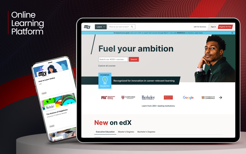 Online Learning Platform screenshot 1