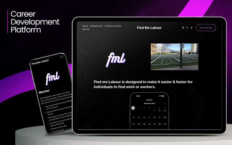 Career Development Platform screenshot 1