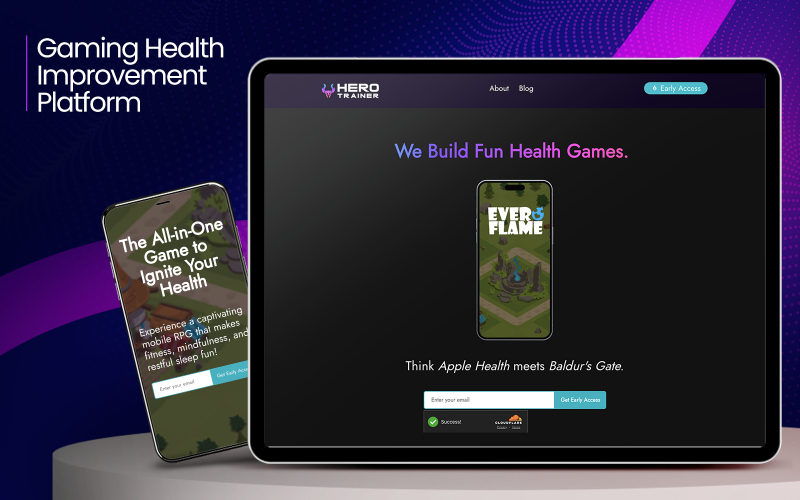 Fitness App for Gamers screenshot 1
