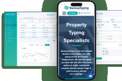 BackupTyping - Transcription Company Web App Development