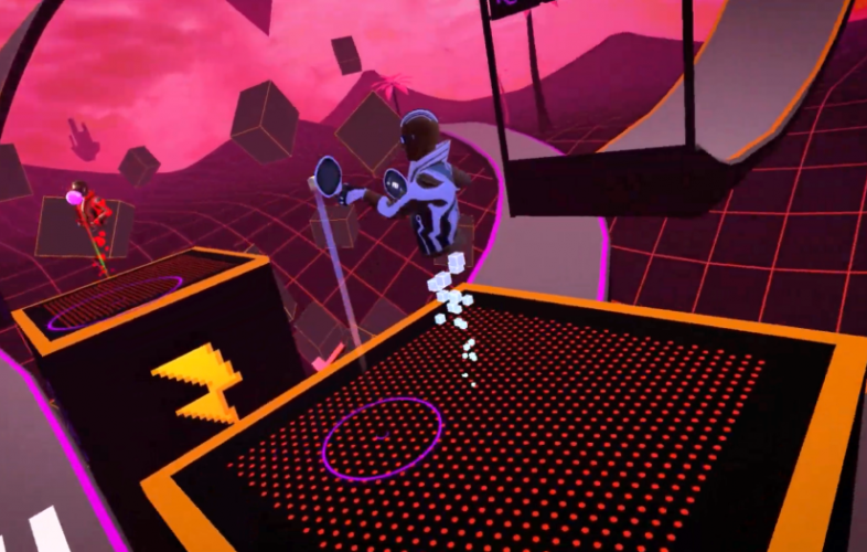 LBE VR Game Killer Tennis screenshot 2