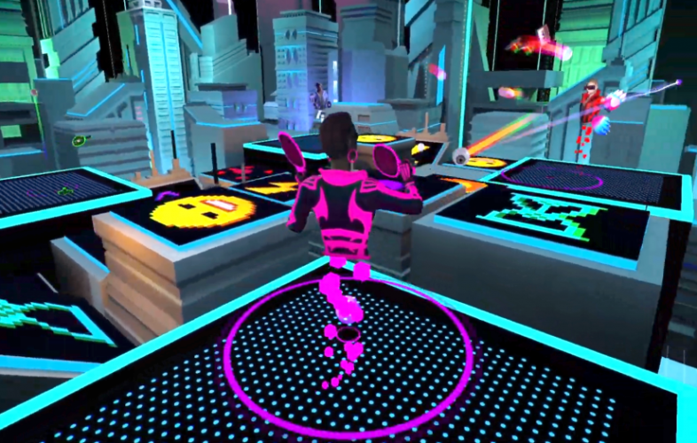 LBE VR Game Killer Tennis screenshot 1