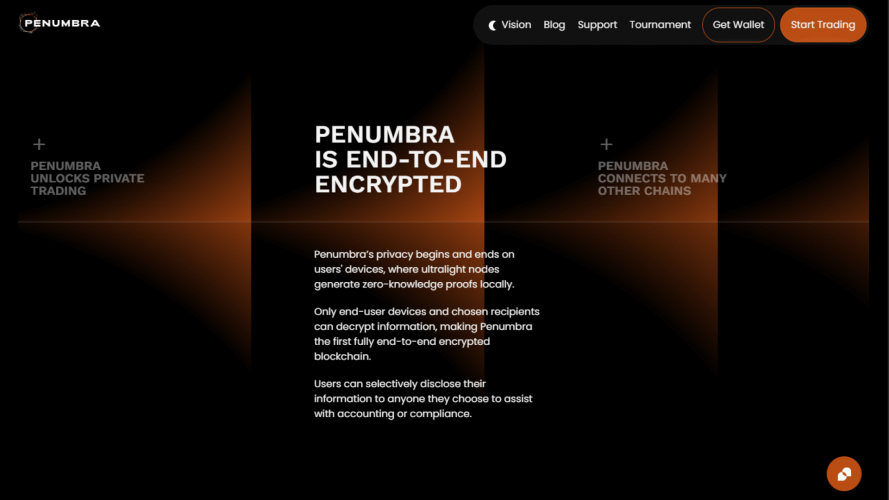 Penumbra.zone: Website Refresh screenshot 1
