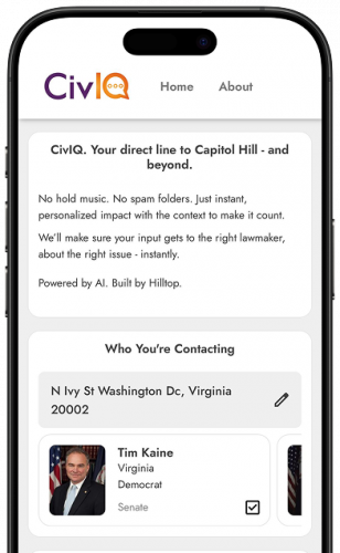 Boosting Hilltop’s Civic Engagement Platforms With Actionable AI screenshot 1