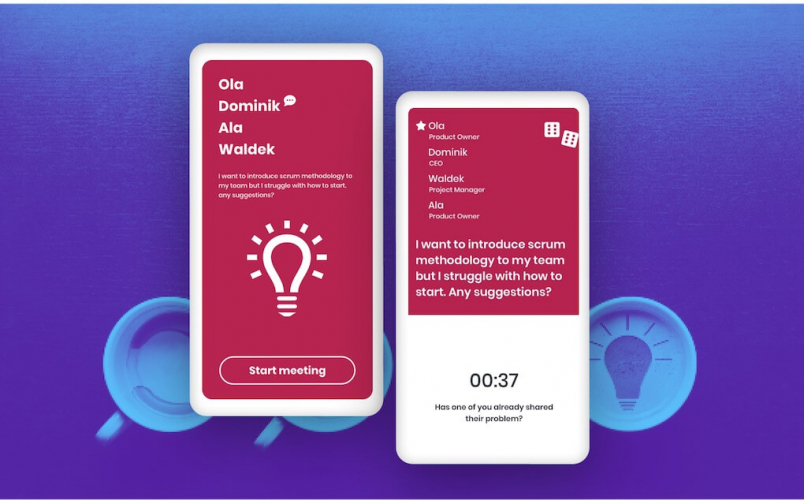 Networking app for fostering connections at events screenshot 1