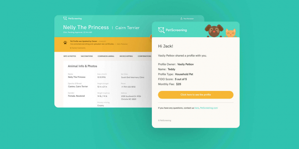 PetScreening screenshot 1