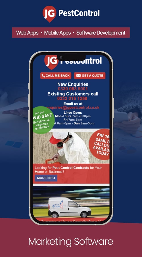 Marketing Software Infrastructure screenshot 2