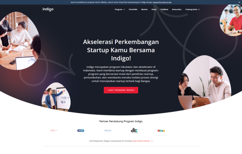Indigo.id - Website Rebranding & Deployment screenshot 1