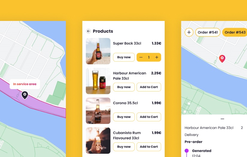 Launch of a new coastal delivery service screenshot 1