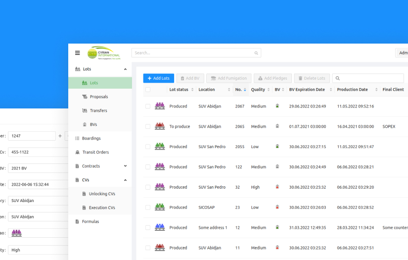 Supply chain digitization in agriculture sector screenshot 1