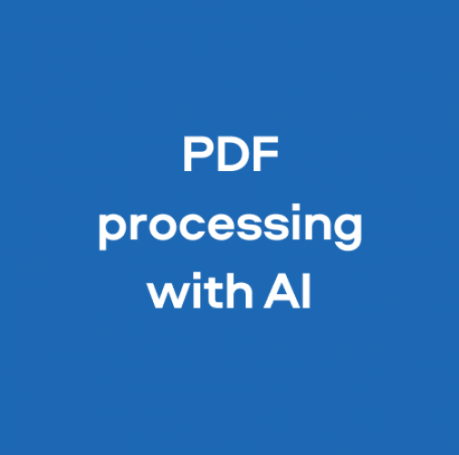 PDF data extraction and validation with AI screenshot 1