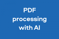 PDF data extraction and validation with AI