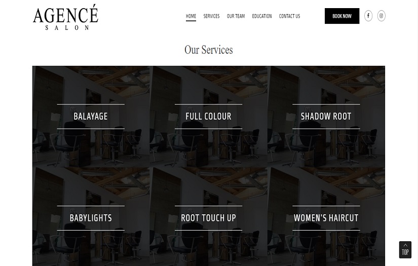 Agencé Salon screenshot 1