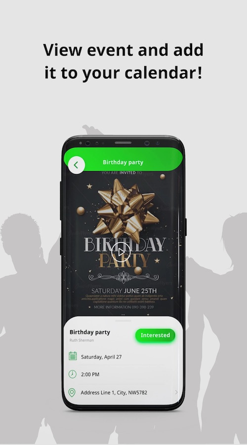 PartyApp screenshot 1