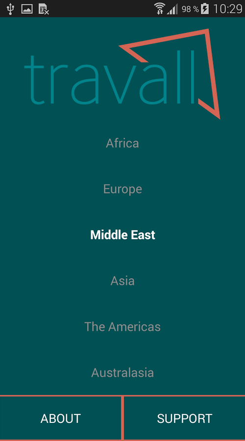 Travall screenshot 1