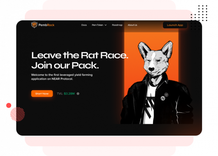 Leveraged Yield Farming application screenshot 1