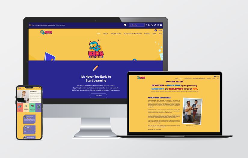 Kids Life Skills - Cloud Based Learning Management System screenshot 1