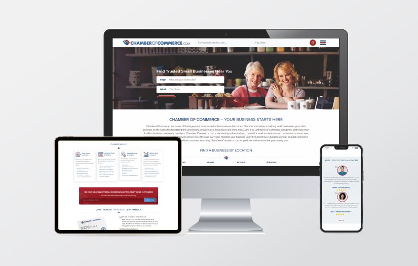 Chamber of Commerce - Online Businesses Directory screenshot 1