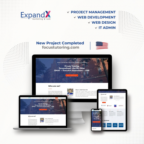 Web Development, Digital Strategy & Brand Management for a USA-based Private Education Company screenshot 1