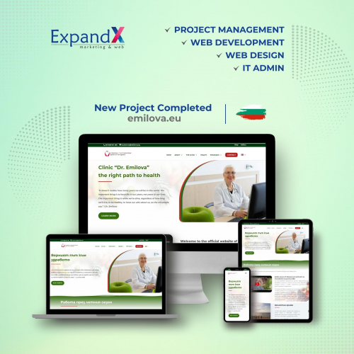 Web Development, Digital Strategy & Brand Management for a Private Health Clinic screenshot 1