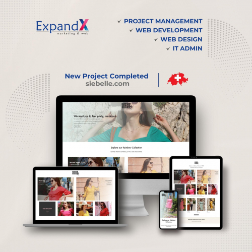 Web Development, Digital Strategy & Brand Management for Fashion eCommerce Swiss-based Company screenshot 1