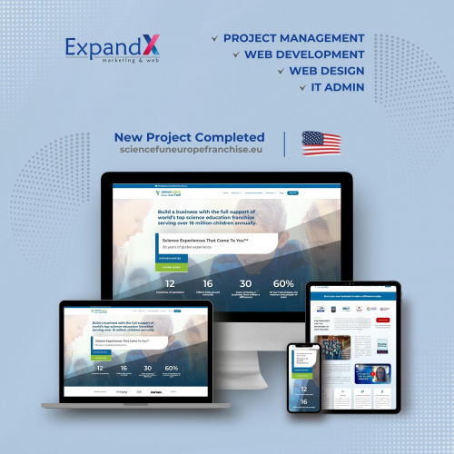 Web Development, Digital Strategy & Brand Management for a Private Education Services Company of a USA-based client screenshot 1